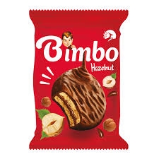 بيمبو بسكويت بكريمة الفانيليا والبندق
