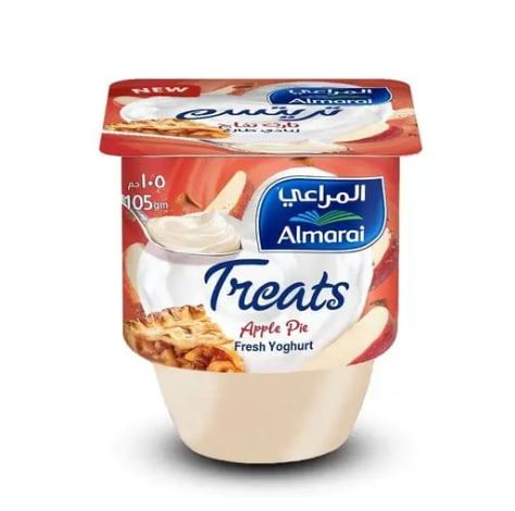 المراعى زبادى قطع 105 جم خصم 1ج تفاح