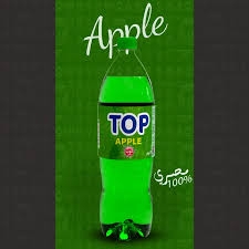 توب كولا 1 لتر تفاح