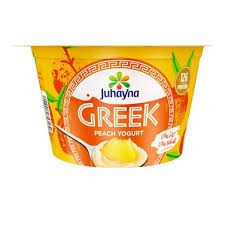 جهينه زبادى يوناني 180 جم خوخ