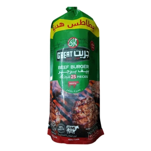 المراعى جريت فودز برجر 25 قطعه