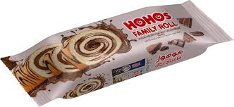 هوهوز عائلي 35 ج محشو كاكاو غير مغطي