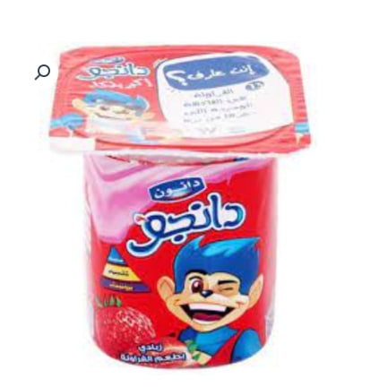 دانون زبادى 72 جم فراولة