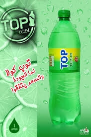 توب كولا 2 لتر ليمون