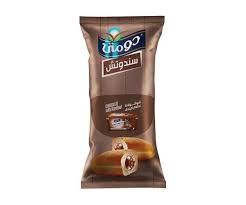 دومتى سندوتش 10 ج شيكولاتة بالبندق